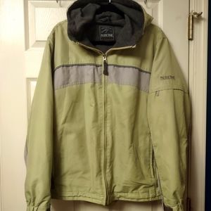 Pale Green Winter Coat